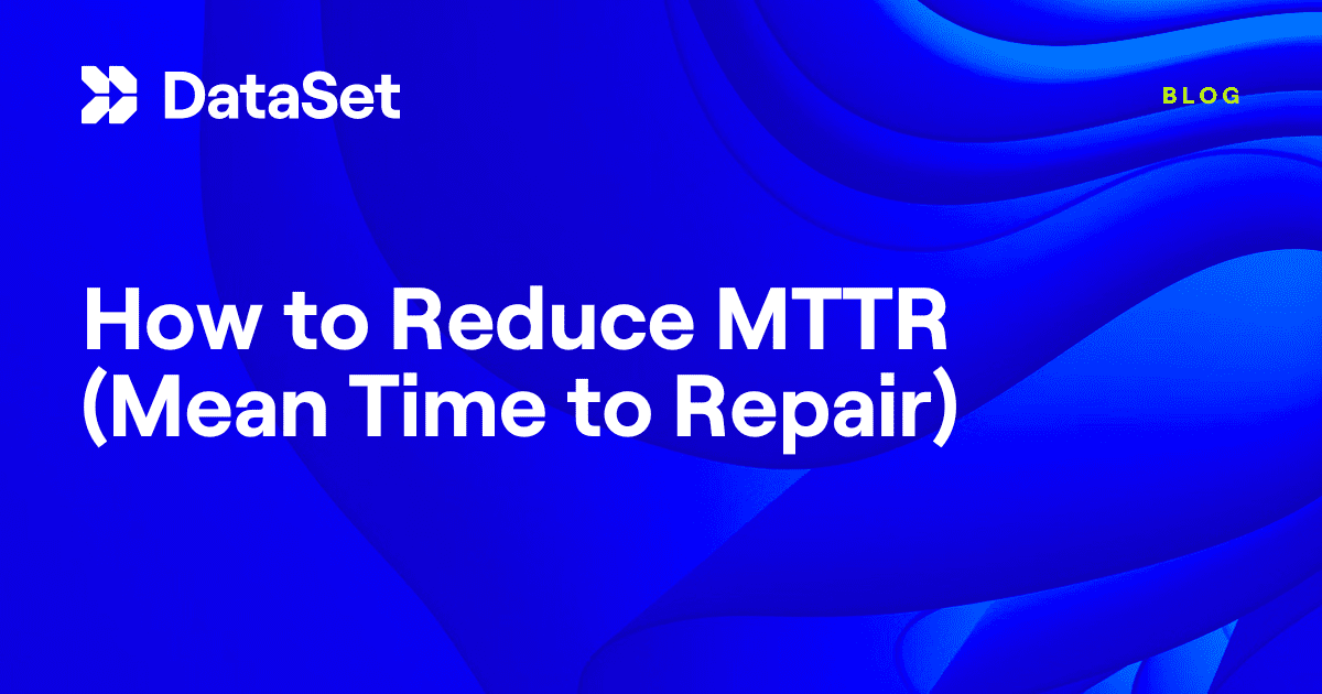 How To Reduce Mttr Mean Time To Repair Dataset